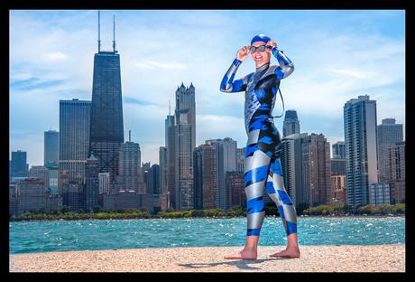 Schwimmgeschichten: Chicago Skyline Swimming im Lake Michigan