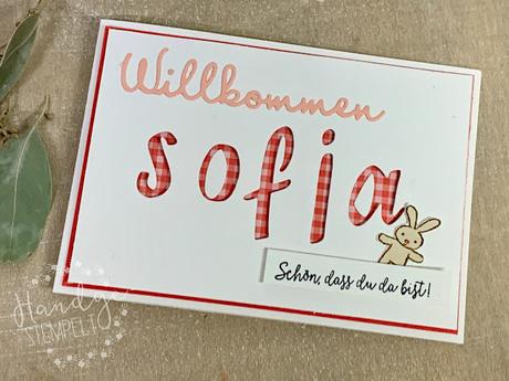 Eine süße Karte für Sofia