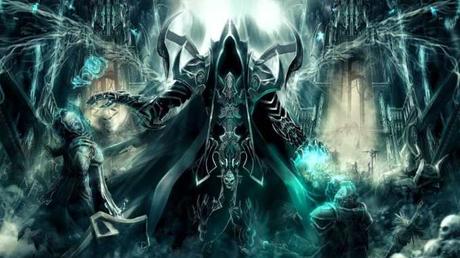 Diablo 4 in Werbung für ein Diablo Art Book