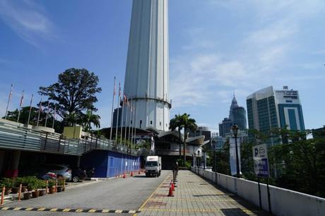 Der Menara Fernsehturm in Kuala Lumpur