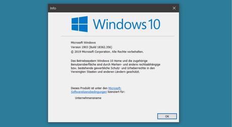 Das Windows 10 1909 November 2019 Update ist da