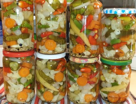 Mixed Pickles aus Ernte 2019