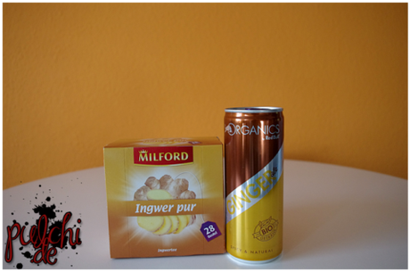 MILFORD Ingwer pur || Red Bull ORGANICS Ginger Ale