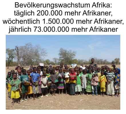 Die katholische Kirche möchte Spenden für Afrika…