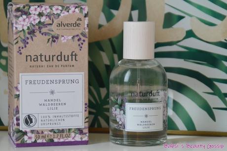 [Review] – alverde Naturduft – Parfums: