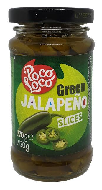 Poco Loco - Green Jalapeño Slices