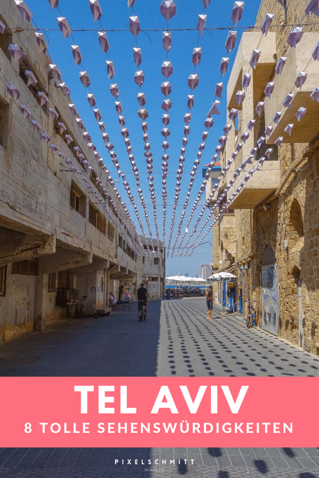In diesem Artikel stellen wir dir 8 tolle Sehenswürdigkeiten in Tel Aviv vor. Zusätzlich verraten wir dir noch unsere persönlichen Tipps dazu und zeigen dir viele Fotos.