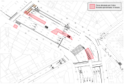 Avenida Alexandre Rossello wird auf drei Spuren reduziert