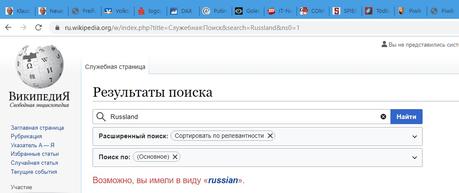 Russland baut an russischem Ersatz für die Wikipedia