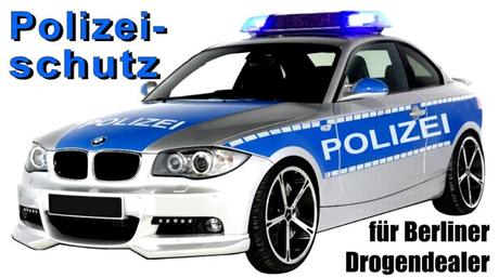 Polizeischutz für Berliner Drogendealer