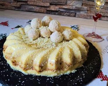 Kokosnuss-Pudding mit Amarettini und Mandeln...so ein leckerer Traum! #Rezept #NoBake #Crunch