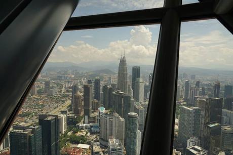 Der Menara Fernsehturm in Kuala Lumpur