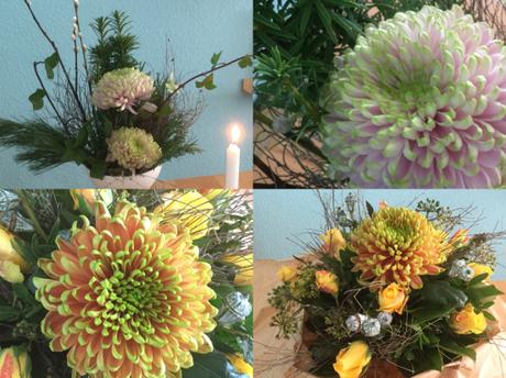 Friday-Flowerday – oder – Chrysanthemen zum Behalten und Verschenken