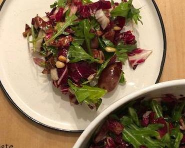 Warmer Trauben-Radicchio-Salat