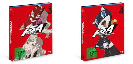 Persona 5 the Animation: Cover der Volumes 3 und 4 vorgestellt