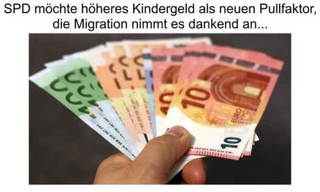 SPD fordert höheres Kindergeld, damit sich die Migration in Deutschland wohler fühlt