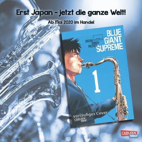Carlsen Manga veröffentlicht „Blue Giant Supreme“