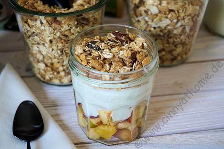 Müsli können wir nie genug im Haus haben und für unterwegs gibt es die Cakes #Kölln #Food #FrBT19