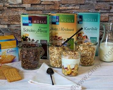 Müsli können wir nie genug im Haus haben und für unterwegs gibt es die Cakes #Kölln #Food #FrBT19