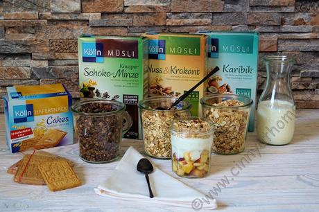 Müsli können wir nie genug im Haus haben und für unterwegs gibt es die Cakes #Kölln #Food #FrBT19