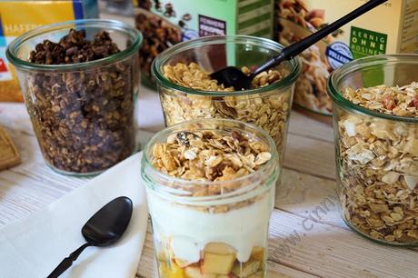 Müsli können wir nie genug im Haus haben und für unterwegs gibt es die Cakes #Kölln #Food #FrBT19