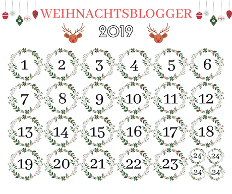 Die Weihnachtsblogger 2019 – morgen startet unser Online-Adventskalender