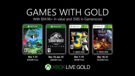 Games with Gold - Diese Spiele gibt es im Dezember gratis