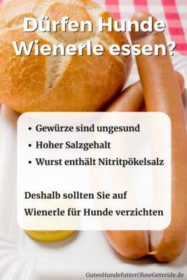 Dürfen Hunde Wienerle essen?
