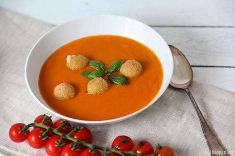 Selbstgemachte Tomatensuppe