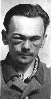 Henry Rinnan nach seiner Verhaftung 1945