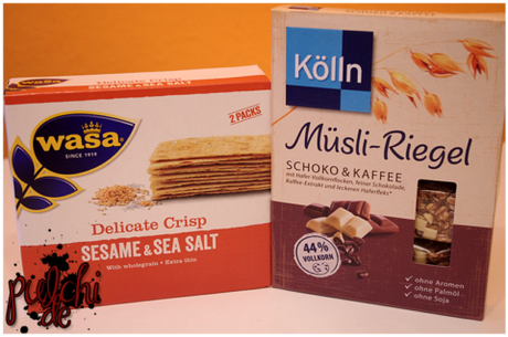 Wasa Delicate Crisp Sesame & Sea Salt || Kölln Müsli