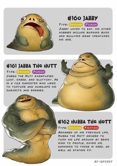 Poké-Wars: Star Wars Charaktere als Pokémon.