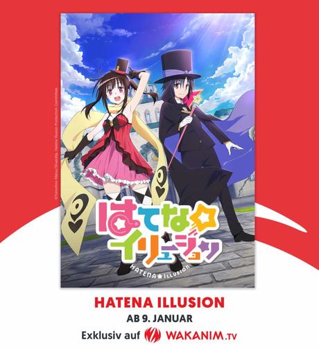 ,,Hatena Illusion“ im Simulcast bei WAKANIM