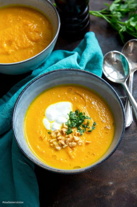 Karotten-Ingwer-Suppe