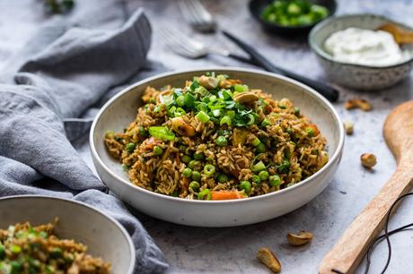 Curry Reis mit Gemüse
