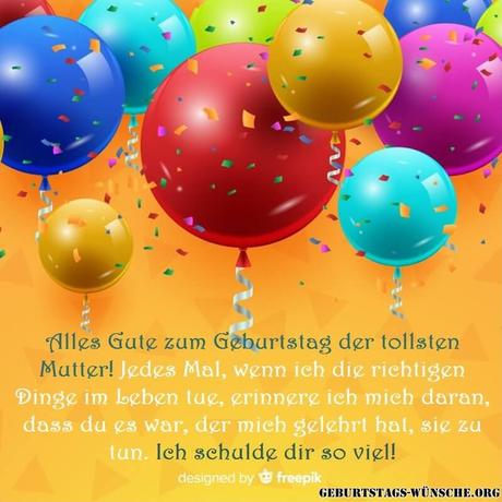 Mutter hat geburtstag