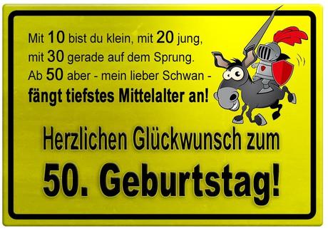 Nette geburtstagswunsche zum 50