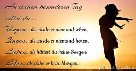 Geburtstagswunsche mit tanzen