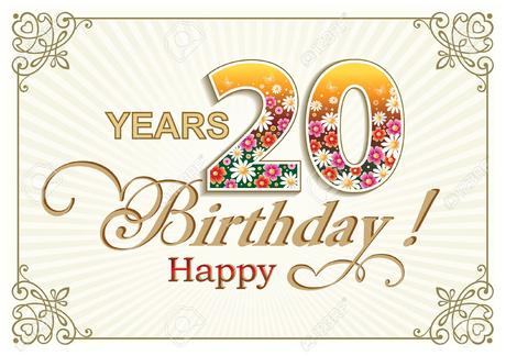 Text geburtstag 20 jahre