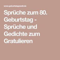 Spruche zum 80 geburtstag bilder