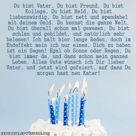 Gluckwunsche geburtstag vater