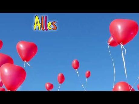 Animierte geburtstagsgrube mit musik