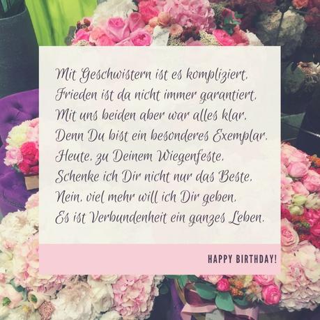 Gluckwunsche zum geburtstag 60 schwester