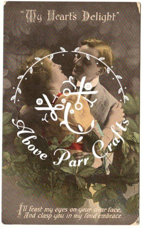 Digitale postkarte valentinstag