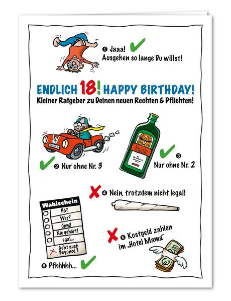 Lustige geburtstagskarten 18