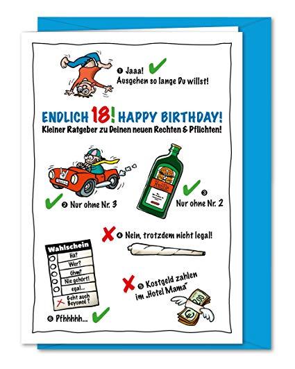 Lustige geburtstagskarten 18