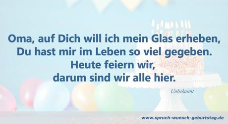 Geburtstagswunsche geburtstag oma