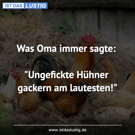 immer sagte: 