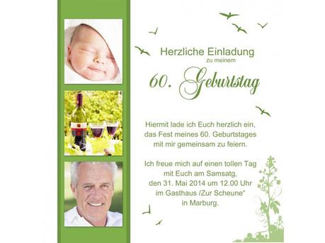 Spruche 60 geburtstag einladung lustig