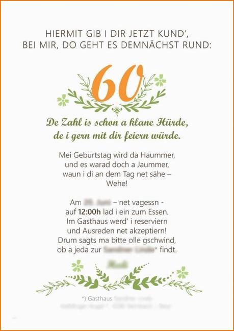 Spruche 60 Geburtstag Einladung Lustig